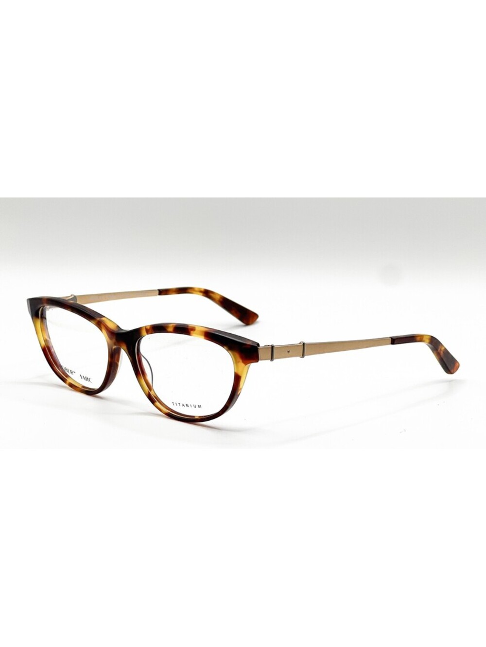 Robert Marc 841 275M Havana Vintage Gold Oval Eyeglass Frames 51-16-137